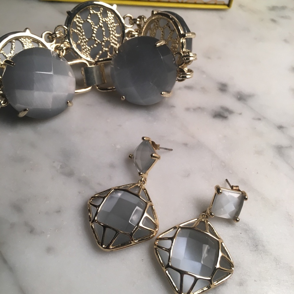 Kendra Scott Slate Gray cats eye